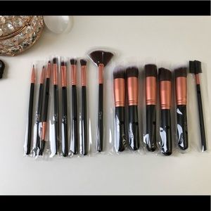 14pc new makeup brush set